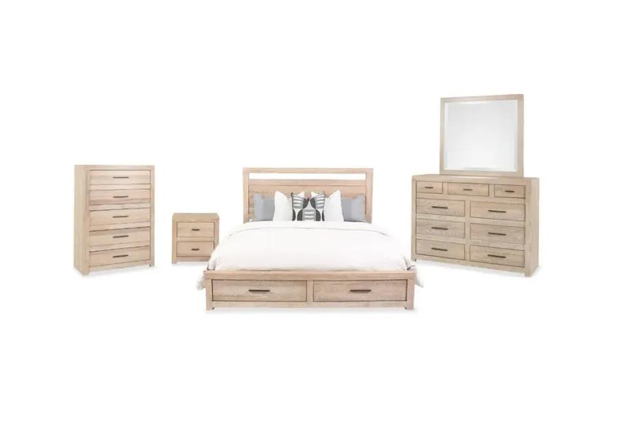 Modern Loft California King Khaki 5-Piece Bedroom Set