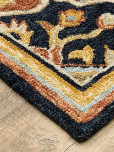 Alfresco 10' x 13' Navy Rug