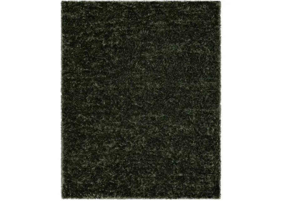 Billow Shag Billow Shag Olive 7' 10" X 10' Rug