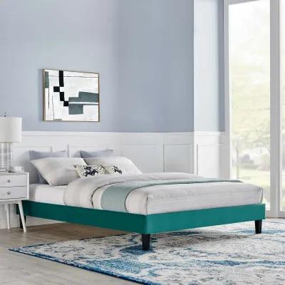 Modway - Reign Full Performance Velvet Platform Bed Frame