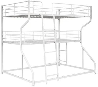 Merax Bedroom Triple Bunk Bed with Ladders