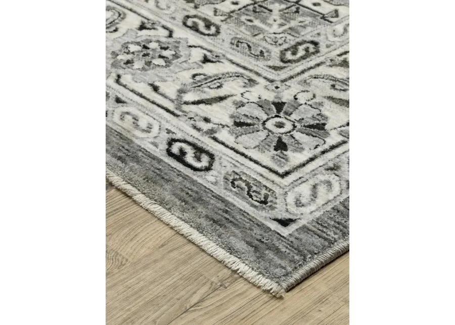 Chamberlain 6'7" x 9'6" Grey Rug