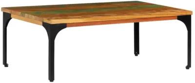 vidaXL Coffee Table 39.4"x23.6"x13.8" Solid Reclaimed Wood