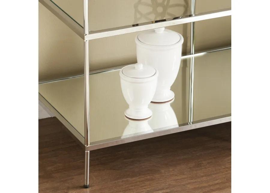 Knox Glam Mirrored  Console Table