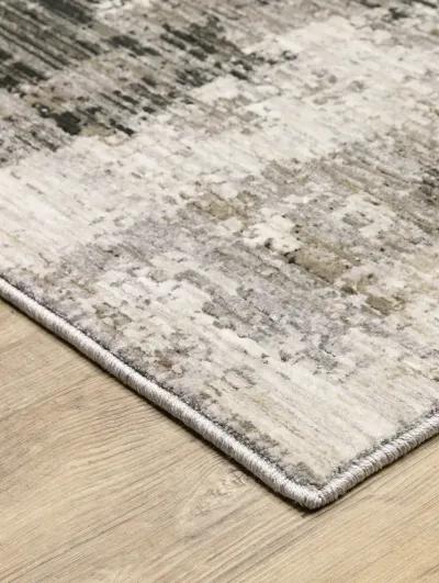 Nebulous 5'3" x 7'6" Grey Rug