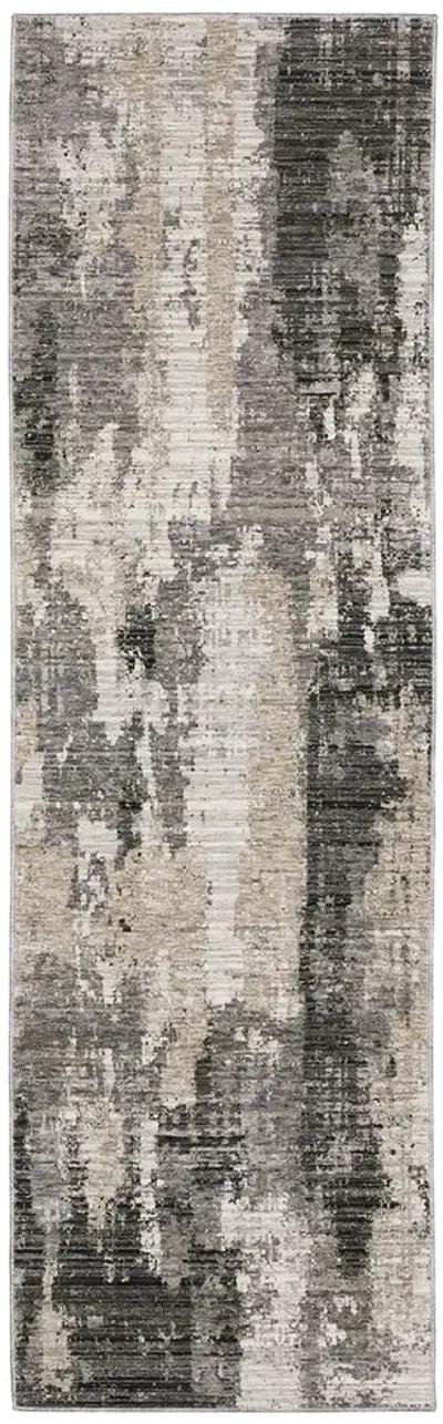 Nebulous 5'3" x 7'6" Grey Rug