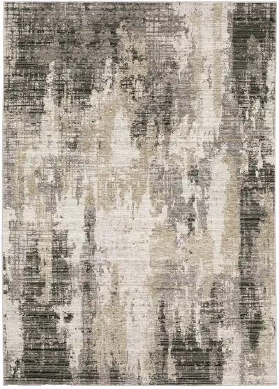 Nebulous 5'3" x 7'6" Grey Rug