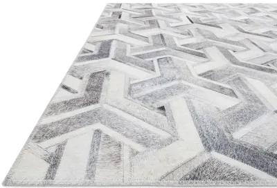 Maddox MAD05 Silver/Ivory 5' x 7'6" Rug