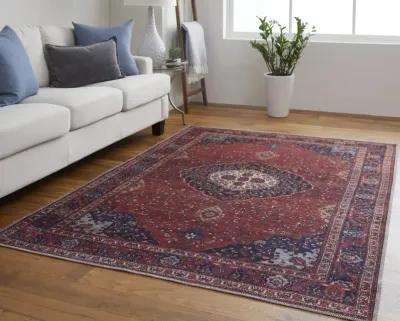 Rawlins 39HDF Red/Blue/Tan 2' x 3' Rug