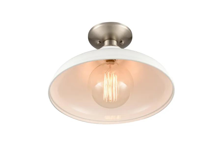 Grenville 13'' Wide 1-Light Semi Flush Mount