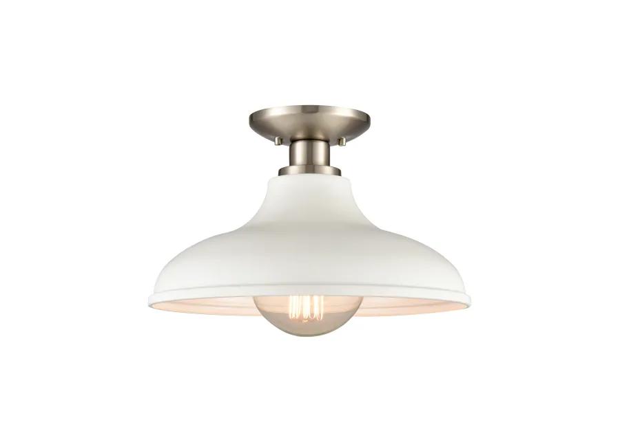 Grenville 13'' Wide 1-Light Semi Flush Mount