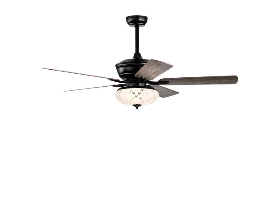 52 Inch Ceiling Fan with 3 Wind Speeds and 5 Reversible Blades