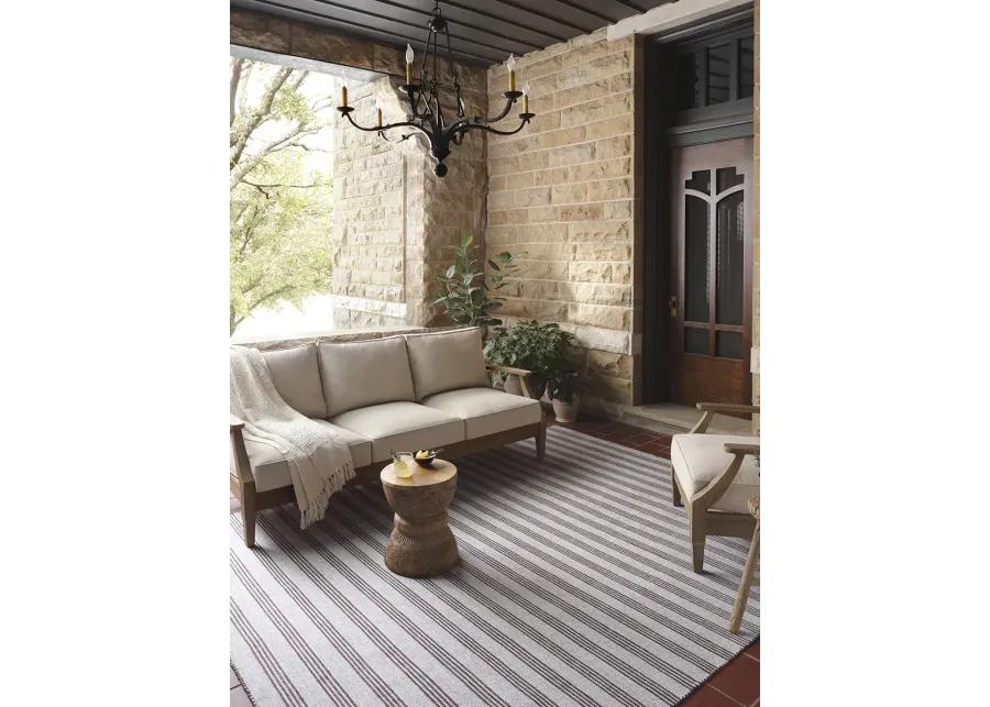 Charlie Silver/Bark 5'0" x 7'6" Area Rug by Magnolia Home by Joanna Gaines x Loloi