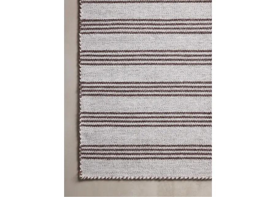 Charlie Silver/Bark 5'0" x 7'6" Area Rug by Magnolia Home by Joanna Gaines x Loloi