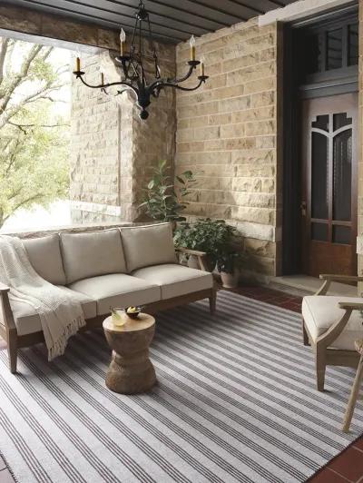 Charlie Silver/Bark 5'0" x 7'6" Area Rug by Magnolia Home by Joanna Gaines x Loloi