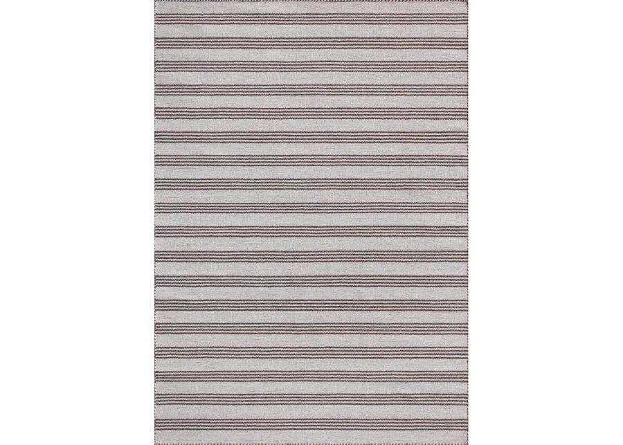 Charlie Silver/Bark 5'0" x 7'6" Area Rug by Magnolia Home by Joanna Gaines x Loloi