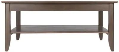 Santino Coffee Table, Oyster Gray