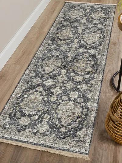 Marbella MB4 Charcoal 2'3" x 7'6" Rug