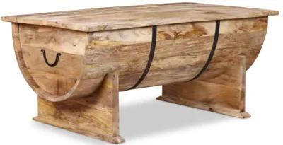 vidaXL Coffee Table Solid Mango Wood 34.6"x19.7"x15.7"