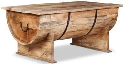 vidaXL Coffee Table Solid Mango Wood 34.6"x19.7"x15.7"