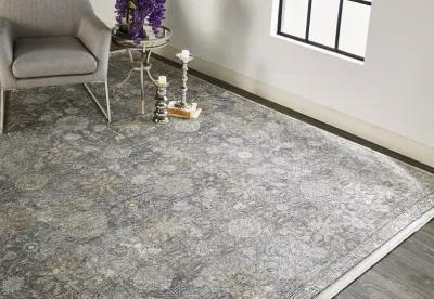 Sarrant 3965F Gray/Silver/Tan 2' x 3' Rug