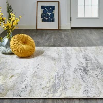 Aura 3735F Gold/Gray/Ivory 6'7" x 9'6" Rug