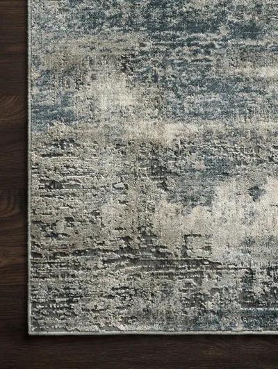 Cascade CAS05 Ocean/Grey 3'7" x 5'7" Rug