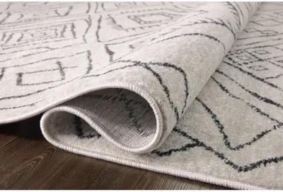 Vance VAN06 Dove/Charcoal 5'3" x 7'9" Rug