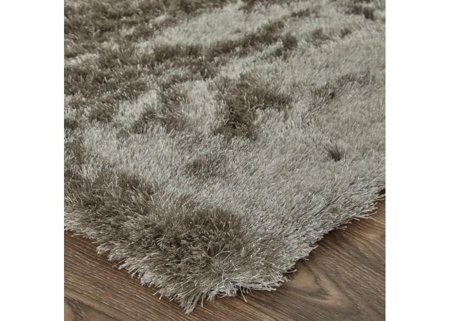 Indochine 4550F Gray/Black 2'6" x 6' Rug