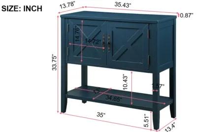 35" Console Table