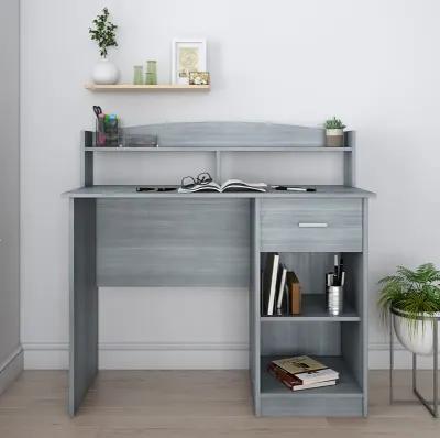 Modern Office Desk With Hutch