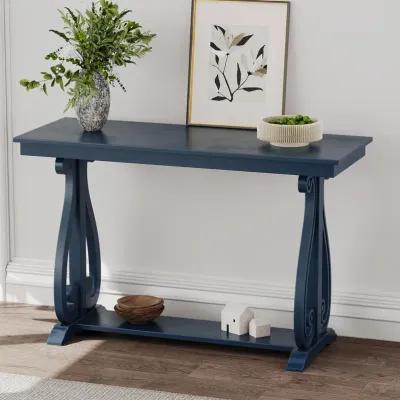 Merax Rustic Vintage Console Table with Open Shelf