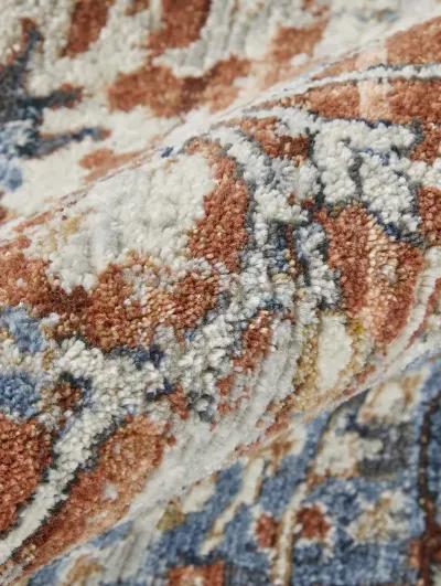 Kaia 39HXF Orange/Ivory/Blue 12' x 15' Rug