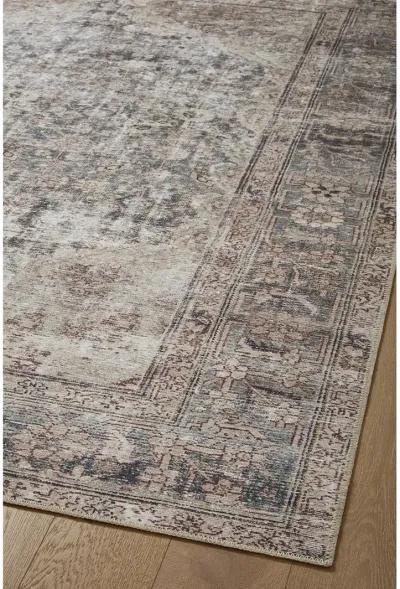 Georgie GER-08 Lagoon / Beige 2''6" x 9''6" Rug by Amber Lewis