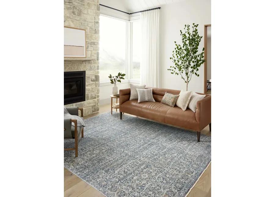 Blake Taupe/Blue 9' x 13' Rug