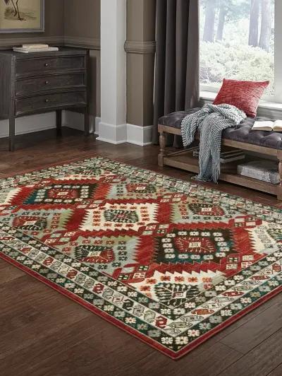 Juliette 3'10" x 5'5" Red Rug