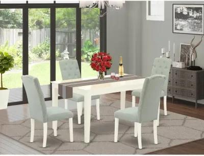 Dining Room Set Linen White