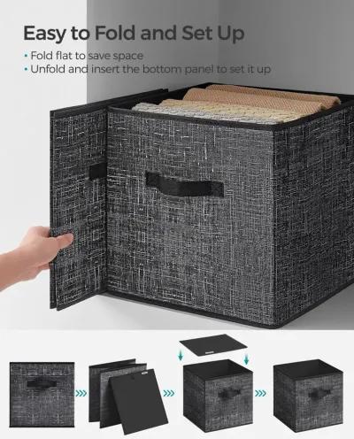 Set of 8 Storage Cubes for Versatile Organization and Space-Saving Storage