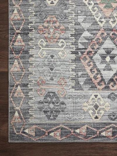 Zion ZIO01 Grey/Multi 8'6" x 11'6" Rug