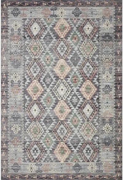 Zion ZIO01 Grey/Multi 8'6" x 11'6" Rug