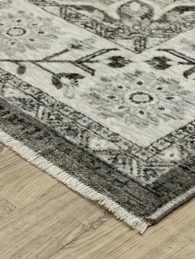 Chamberlain 2'3" x 7'6" Grey Rug