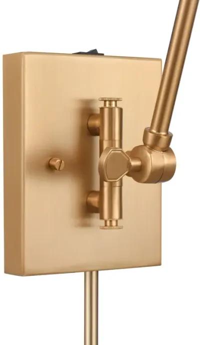 Whitmire 10.5'' High 1-Light Gold Sconce