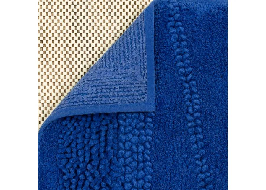 Composition Fiesta Cobalt 1' 5" x 2' Bath Mat