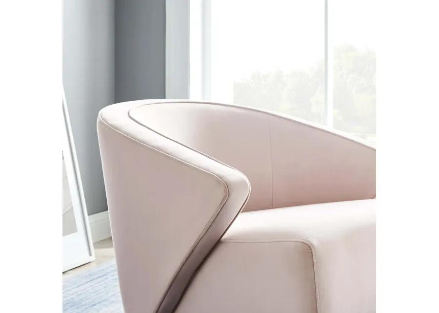 Odyssey Performance Velvet Armchair