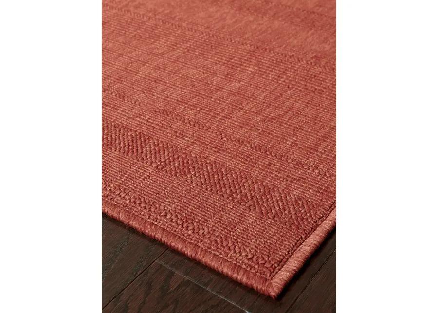 Lanai 8'6" x 13' Red Rug