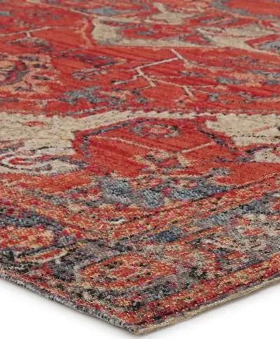 Polaris Leighton Red 5'3" x 7'6" Rug