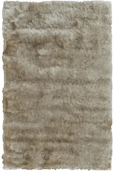 Indochine 4550F Tan/Taupe 8' x 8' Round Rug