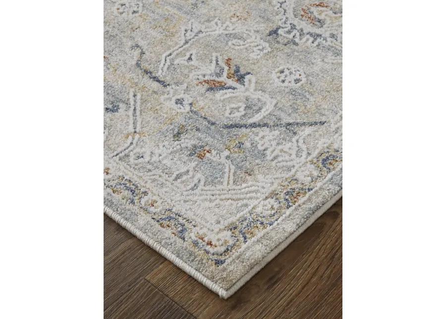 Pasha 39M6F 7'10" x 10'3" Ivory/Blue/Tan Rug