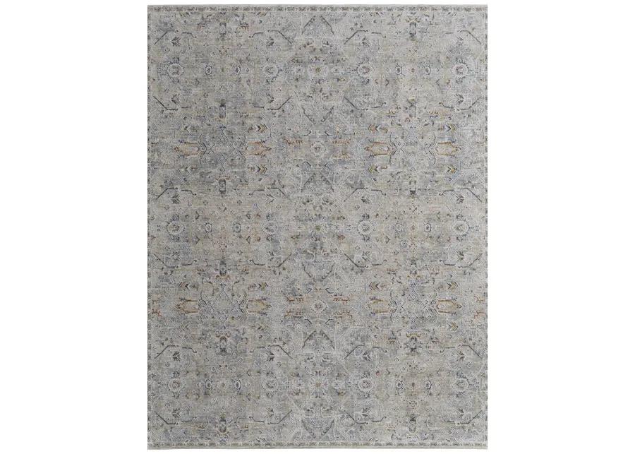 Pasha 39M6F 7'10" x 10'3" Ivory/Blue/Tan Rug