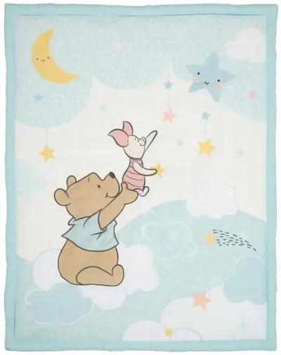 Bedtime Originals Starlight Pooh 3-Piece Crib Bedding Set - Blue, Animals